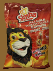 Simba Tomato Crisps 125g