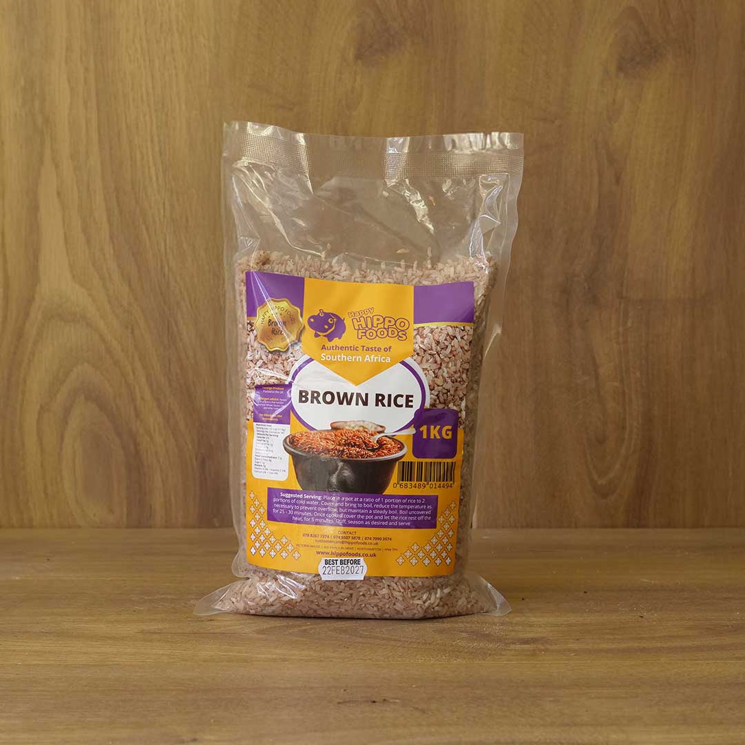 Happy Hippo Foods Brown Rice 1kg