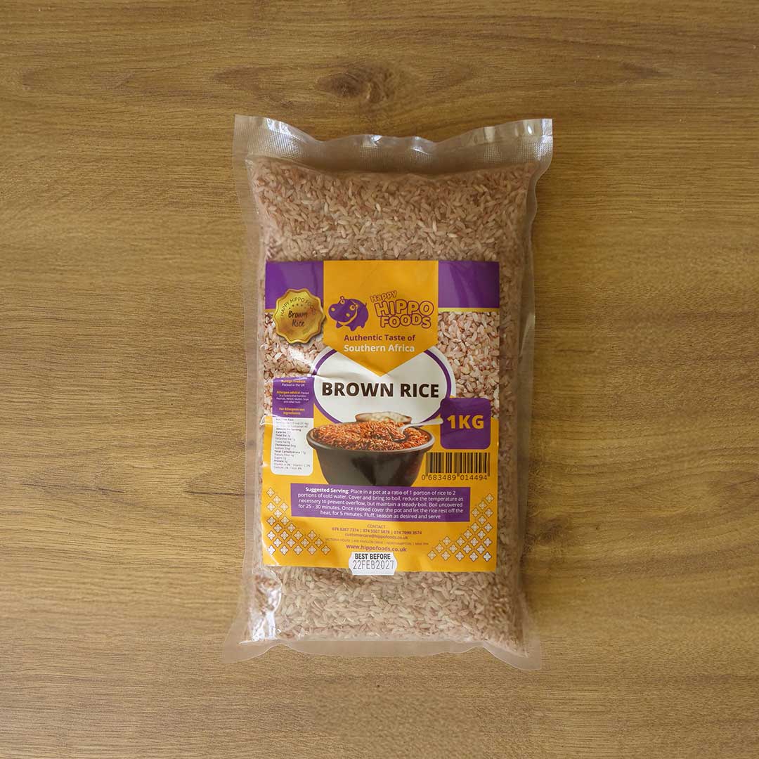 Happy Hippo Foods Brown Rice 1kg