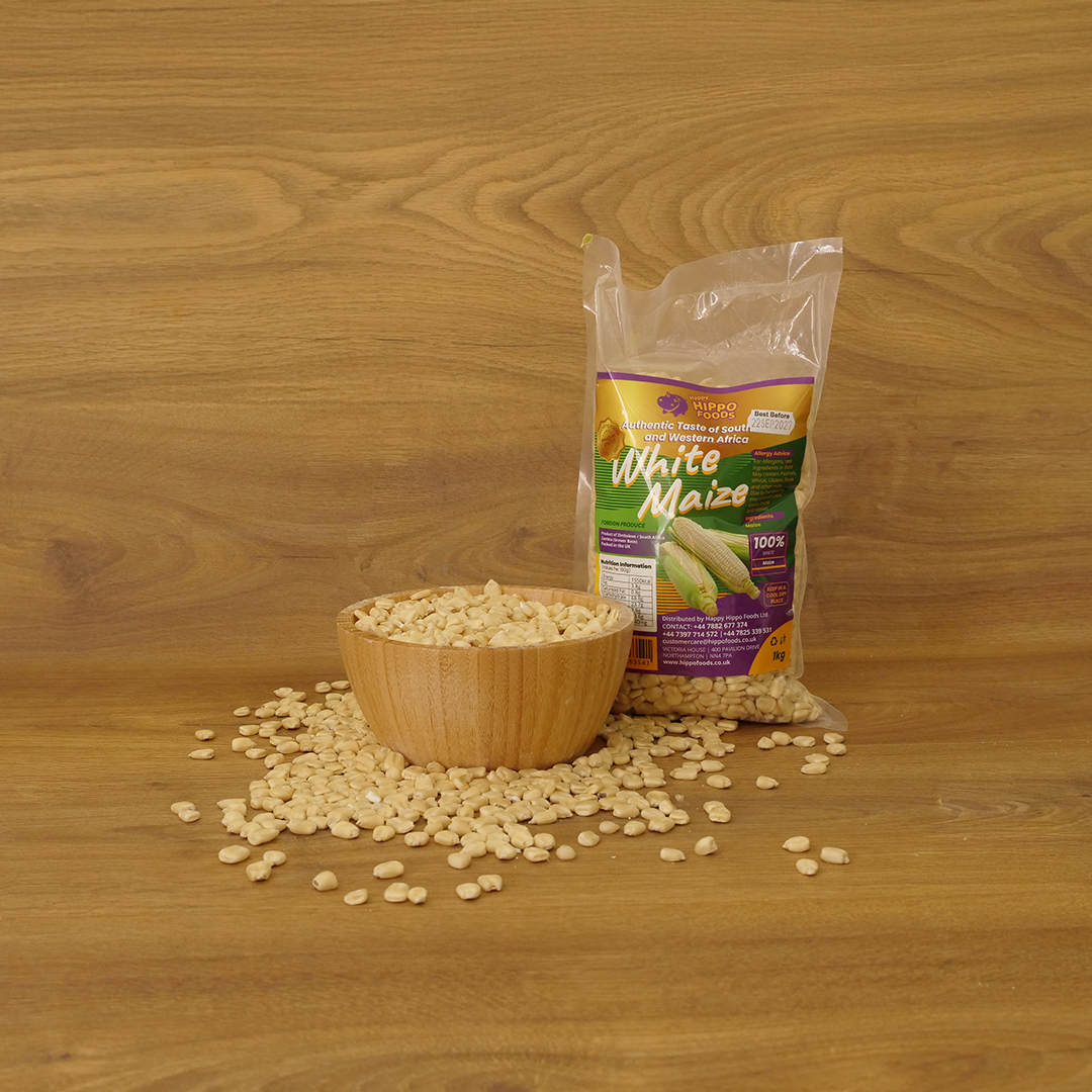Happy Hippo White Maize 1kg